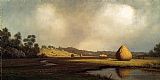 Marshes Canvas Paintings - Salt Marshes, Newburyport, Massachusetts